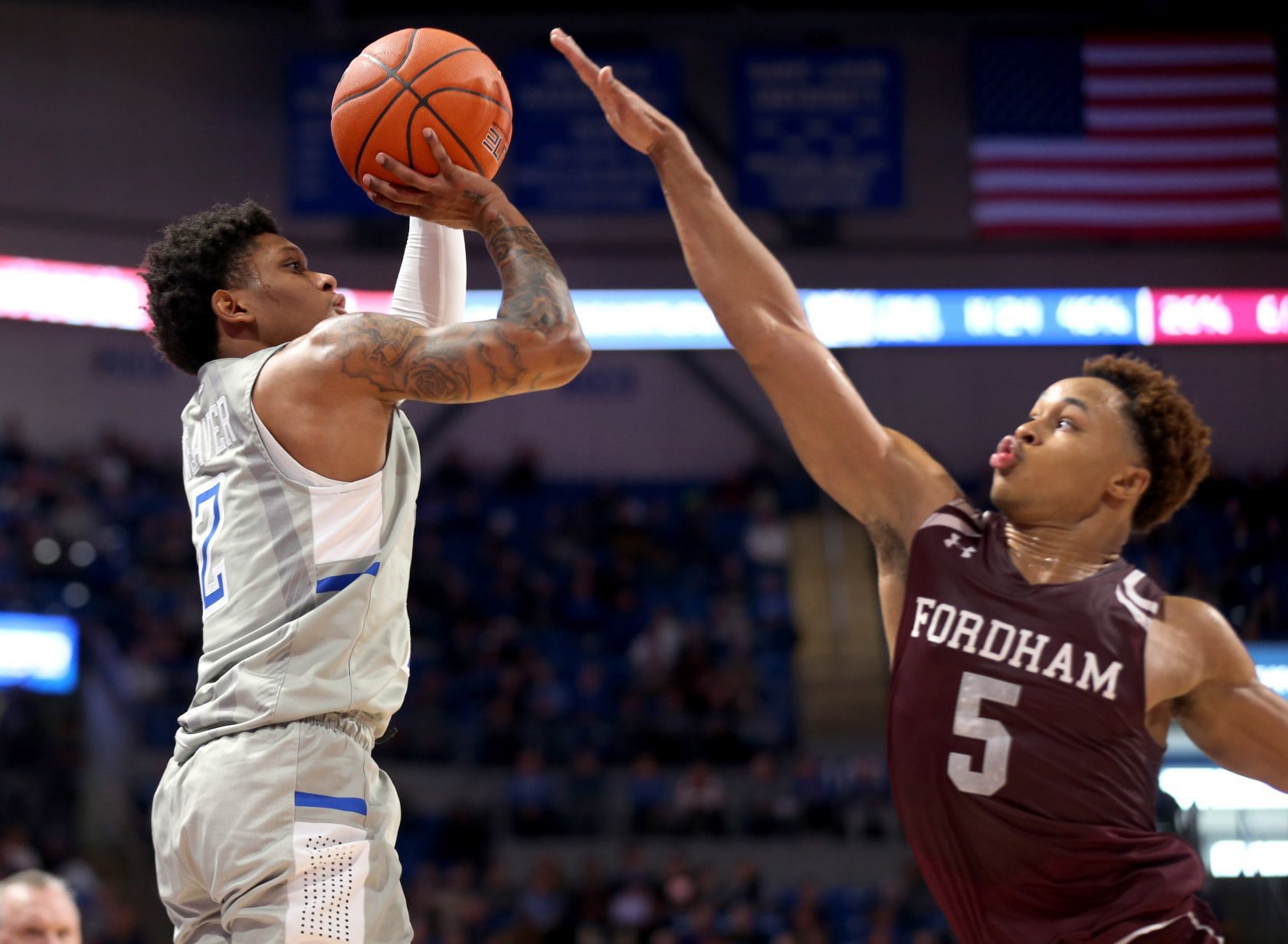 Billikens 55, Fordham 39